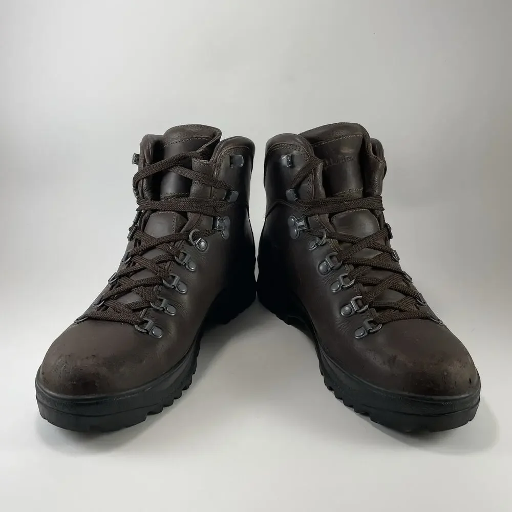 LL Bean Cresta GORE-TEX Boots Womens Size 9.5 Brown Leather Waterproof Hiking